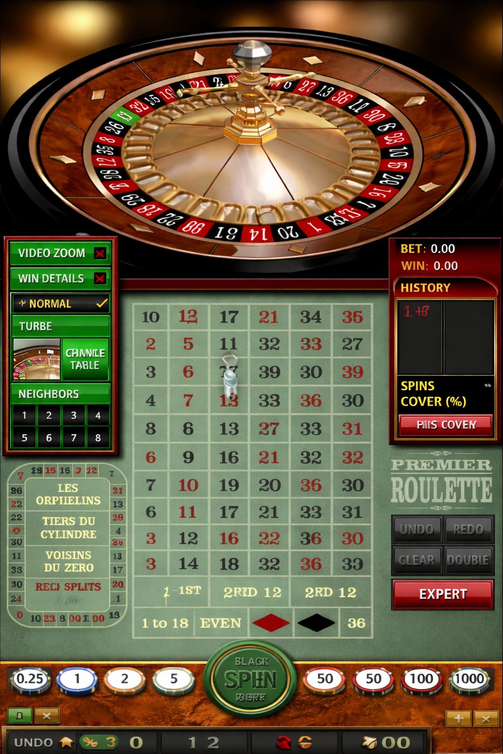 Casino Whizz game